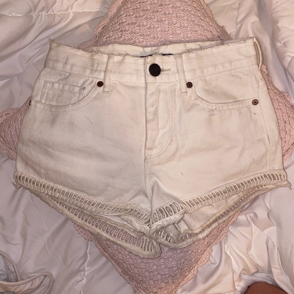 Off white Kendall and Kylie High Waisted Short